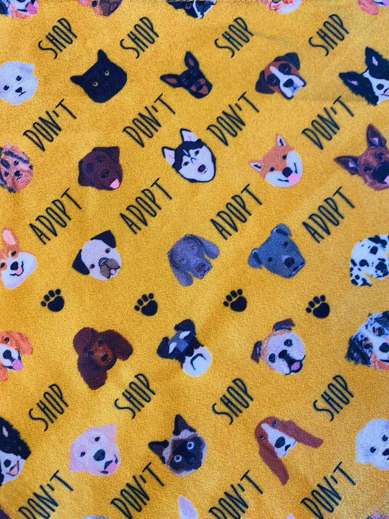 Adopt Don't Shop Bandana